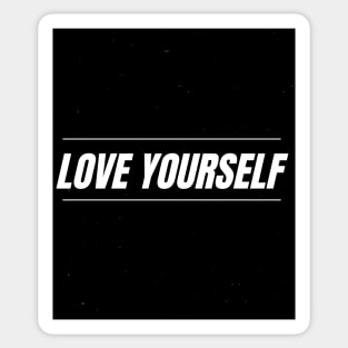 Love Yourself Sticker